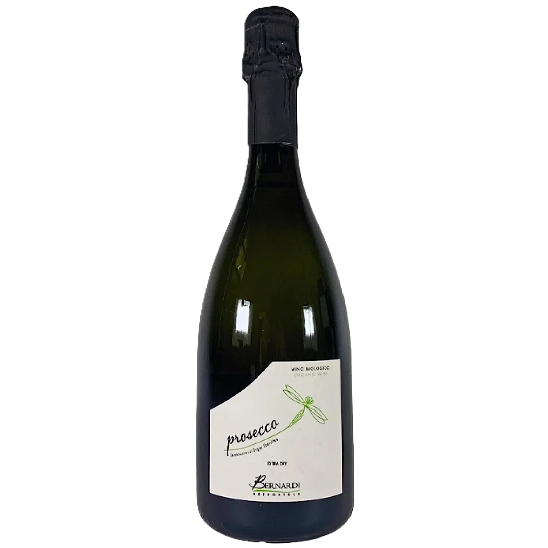 Prosecco DOC Spumante Extra Dry Biologico 75cl – Organic Italian Sparkling Wine by Cantina Bernardi